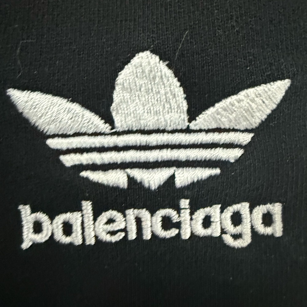 Balenciaga X adidas knitted sports pants - high rise - black - NWOT - small - Picture 7 of 10